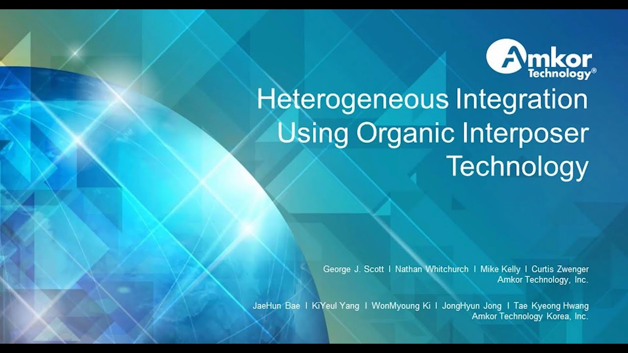 Heterogeneous Integration Using Organic Interposer Technology