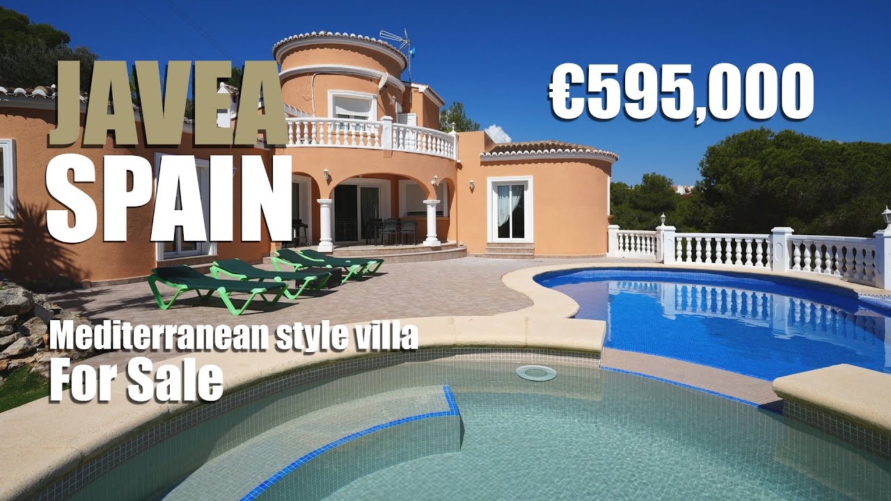 Classical Mediterranean Villa for sale in Costa Nova area, Javea, Spain | Villas in Spain by the sea