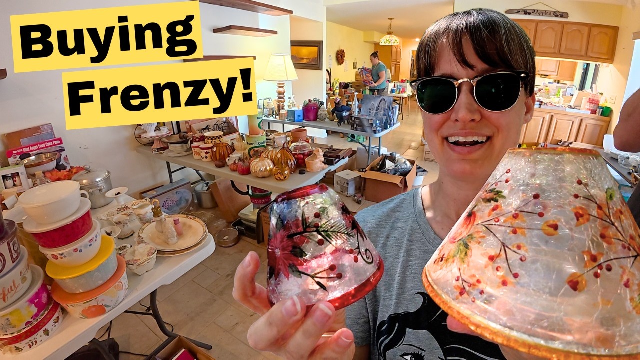 We Couldn't Stop BUYING At This ENORMOUS Estate Sale!