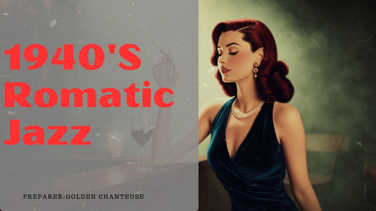 Rainy Night Jazz – 1940’s Romantic Jazz Music