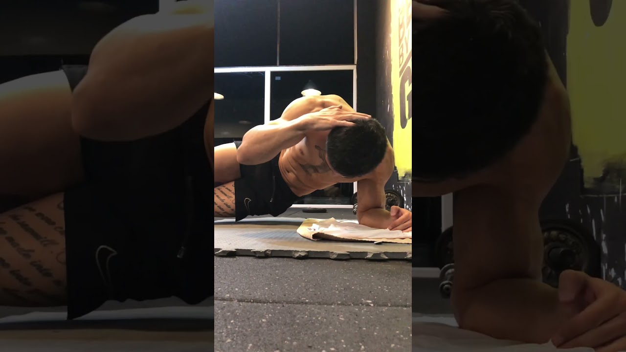 "SIDE CRUNCH" /FIT BOY// 