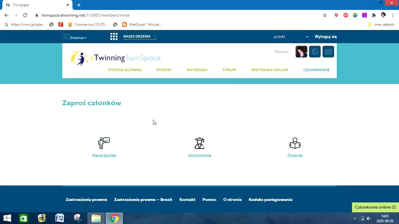 Jak dodawać uczni&oacute;w do twinspace