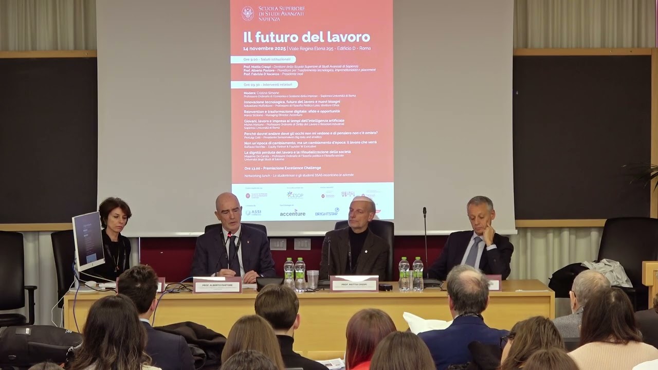 Il Futuro del lavoro - Convegno