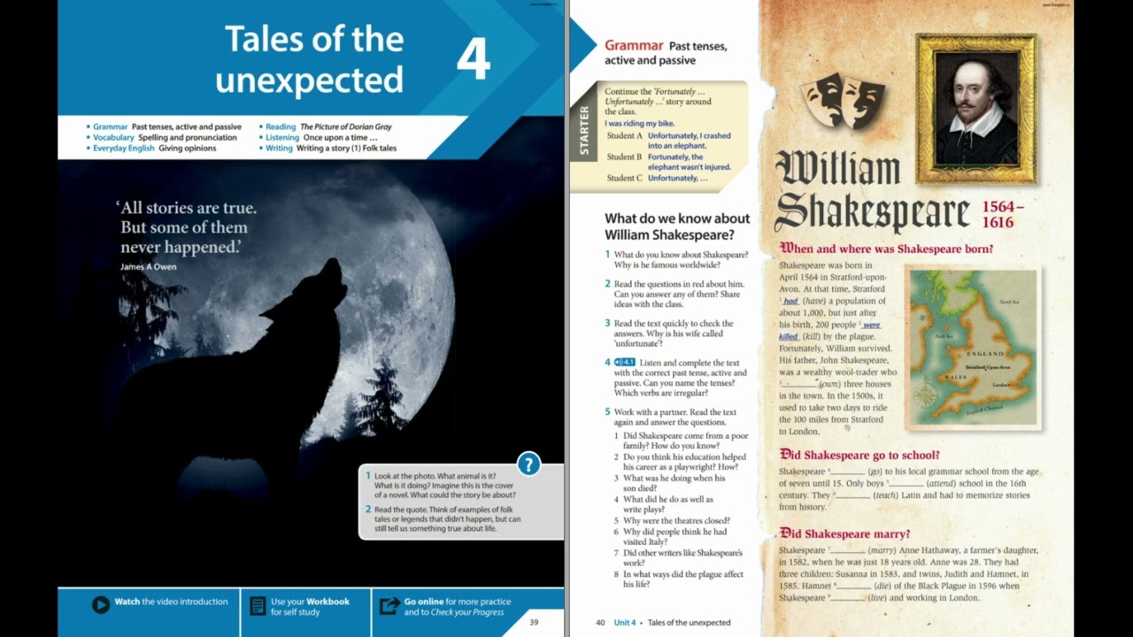 New Headway Intermediate Student's Book Third Edition/Unit 4