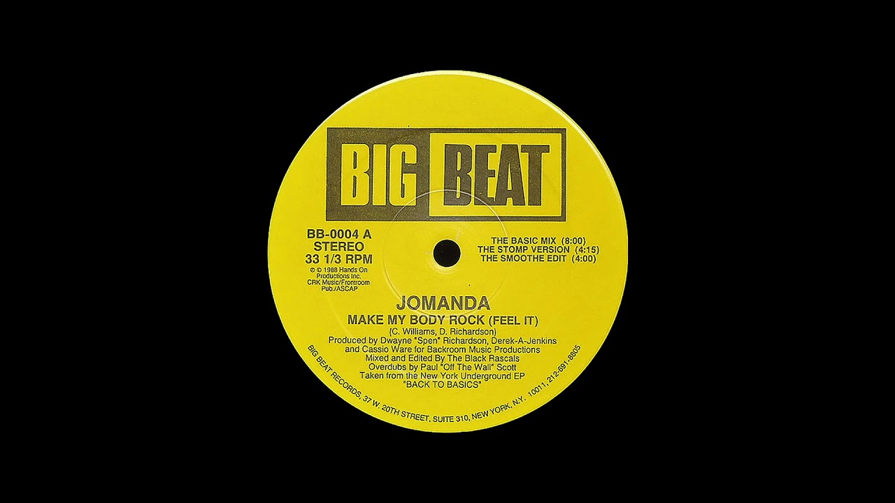 Jomanda - Make My Body Rock