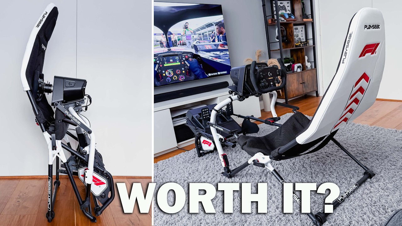 BEST Foldable Sim Rig - Playseat Challenge DD F1 EDITION Review