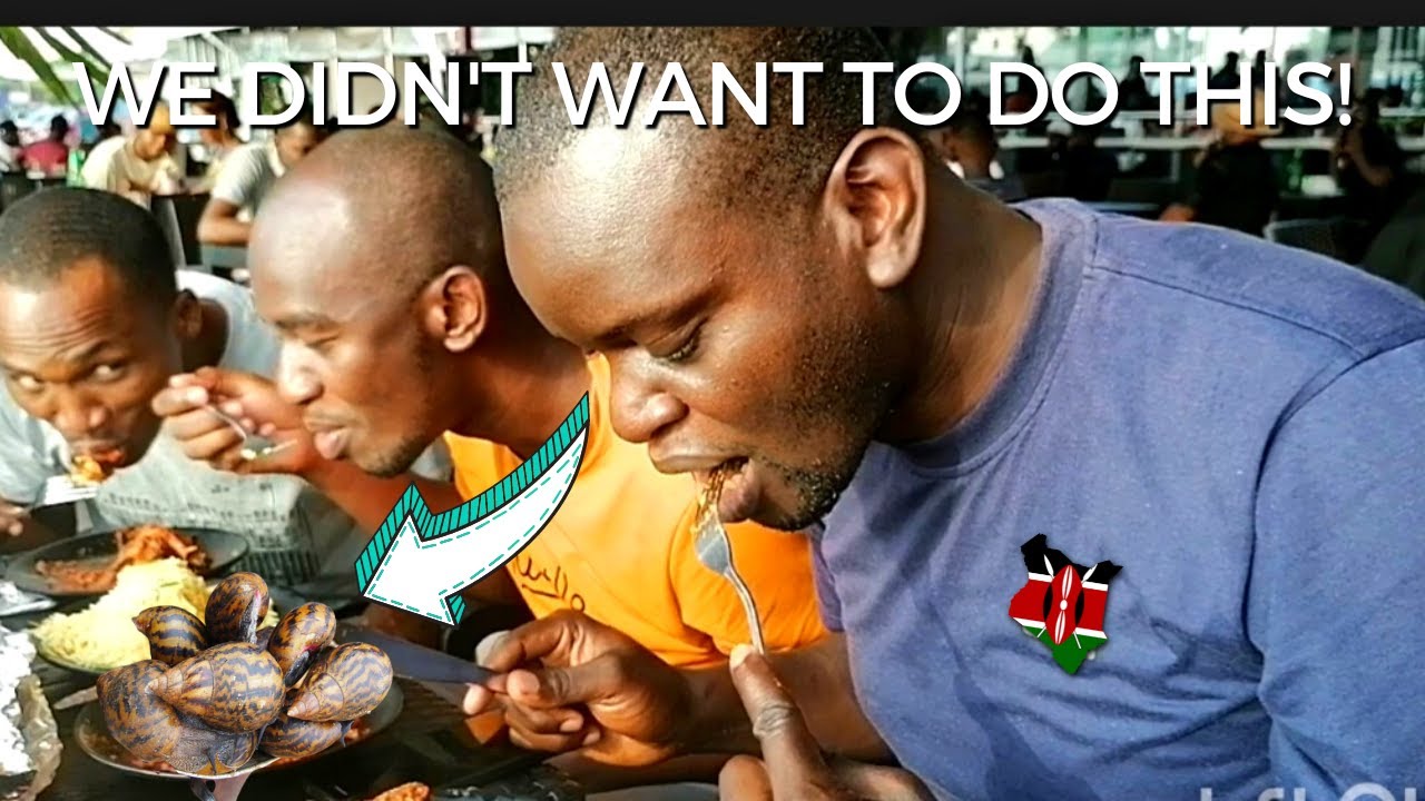 Kenyans Eat Nigerian Snails For The First Time! 🇳🇬 A Kenyan-Nigerian-Ghanaian Food Hangout!