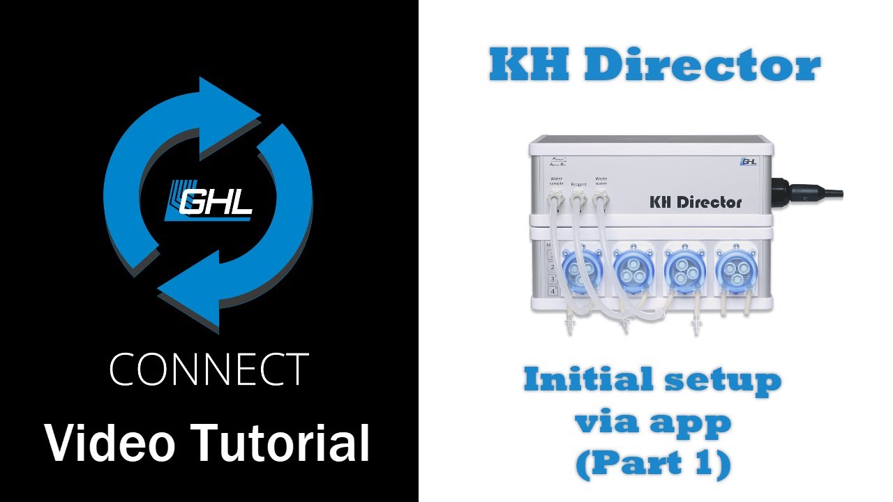 KH Director initial setup via app: Part 1