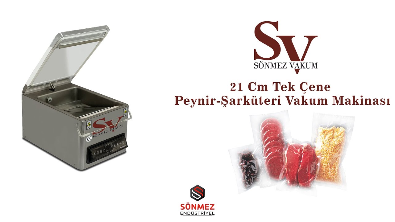 Sönmez Vakum 21 Cm Vakum Makinası #vakummakinası #şarküterivakum #ambalaj #paketleme #gıdavakum