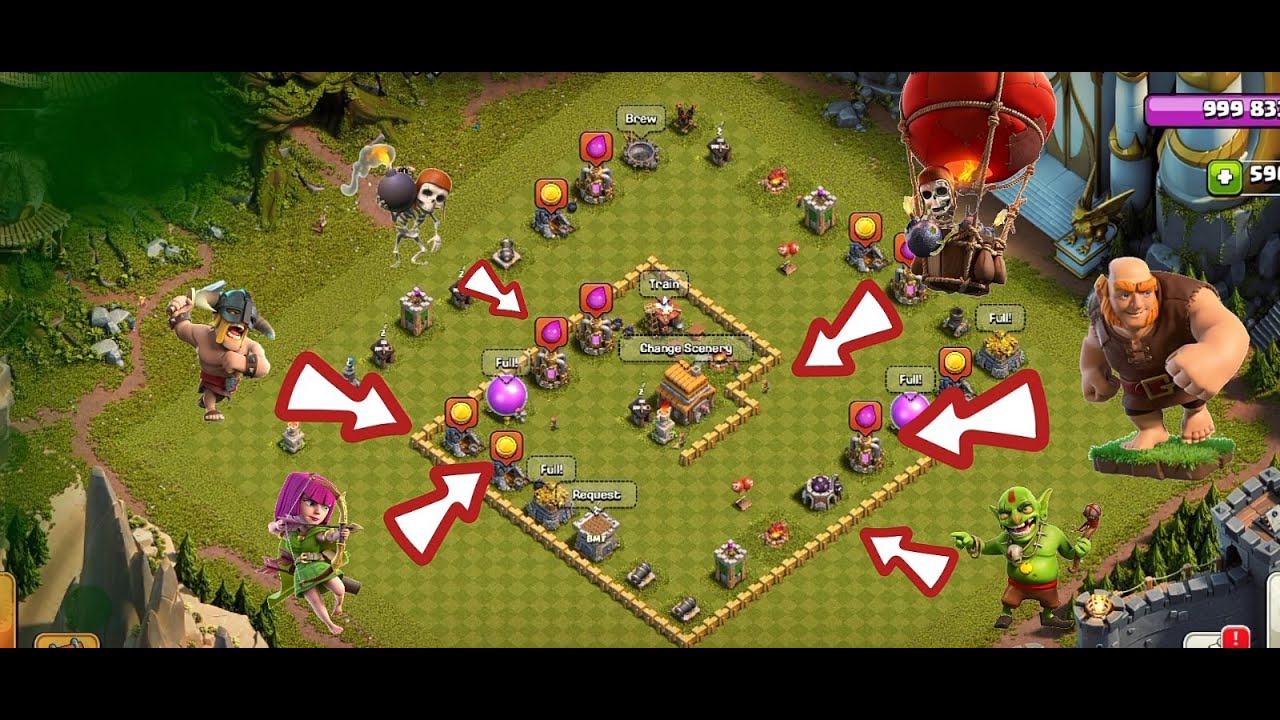 👉 “The Strongest TH5 Attack Strategy | Nobody Can Stop It!!