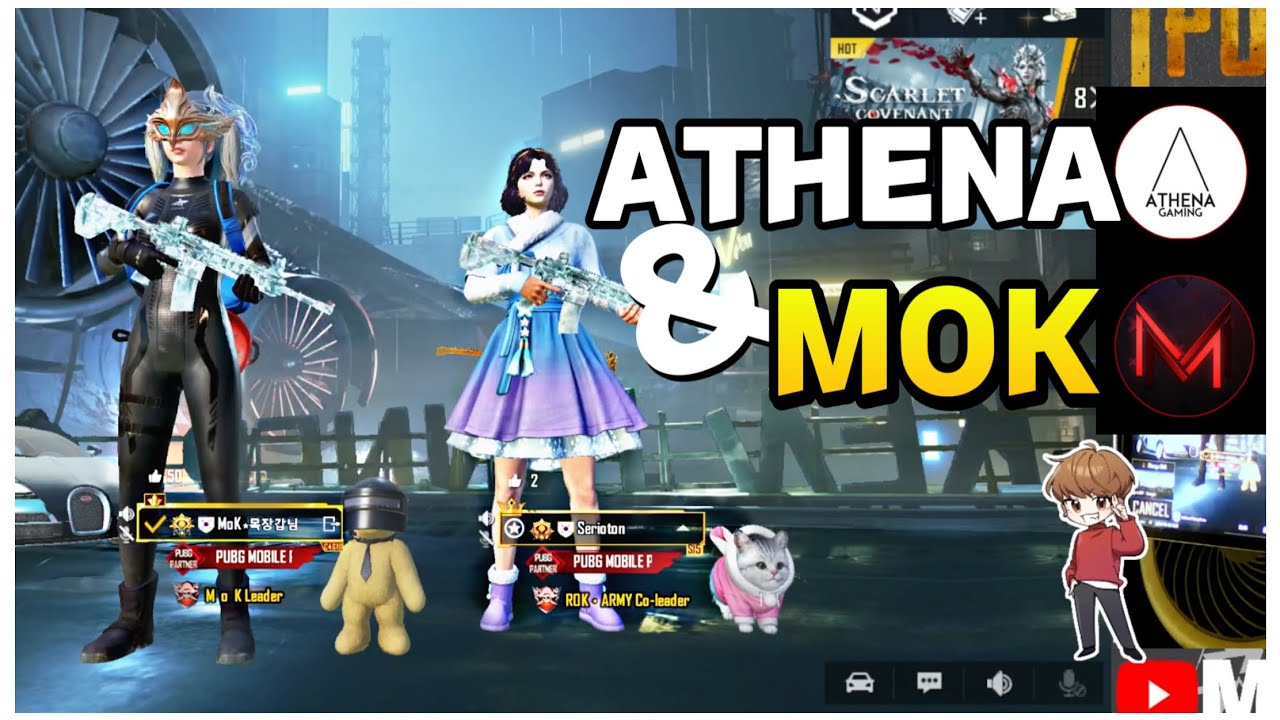 Legend Duo is Back!! | Athena + Mok | PUBG MOBILE