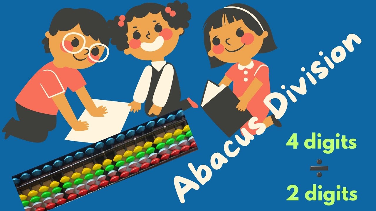 Abacus Division  | 4 digits ➗️  2 digits  