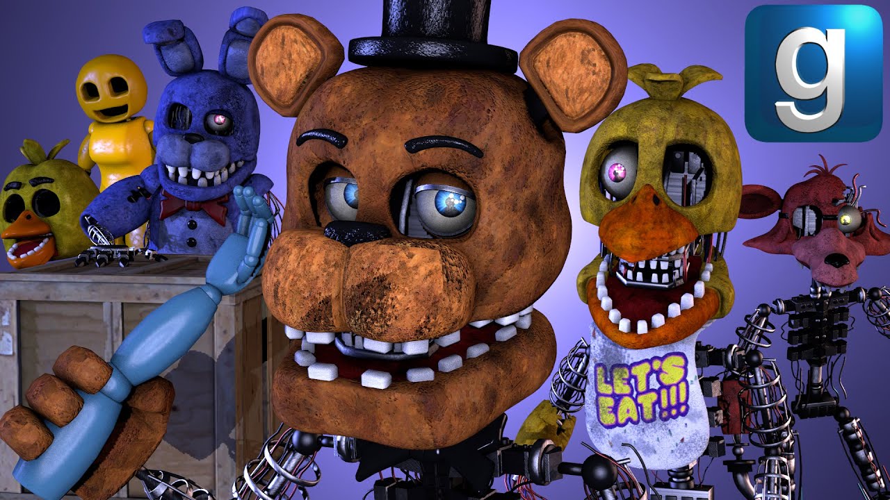 Gmod FNAF | Five Lost Nights At Freddy's! [Part 12]