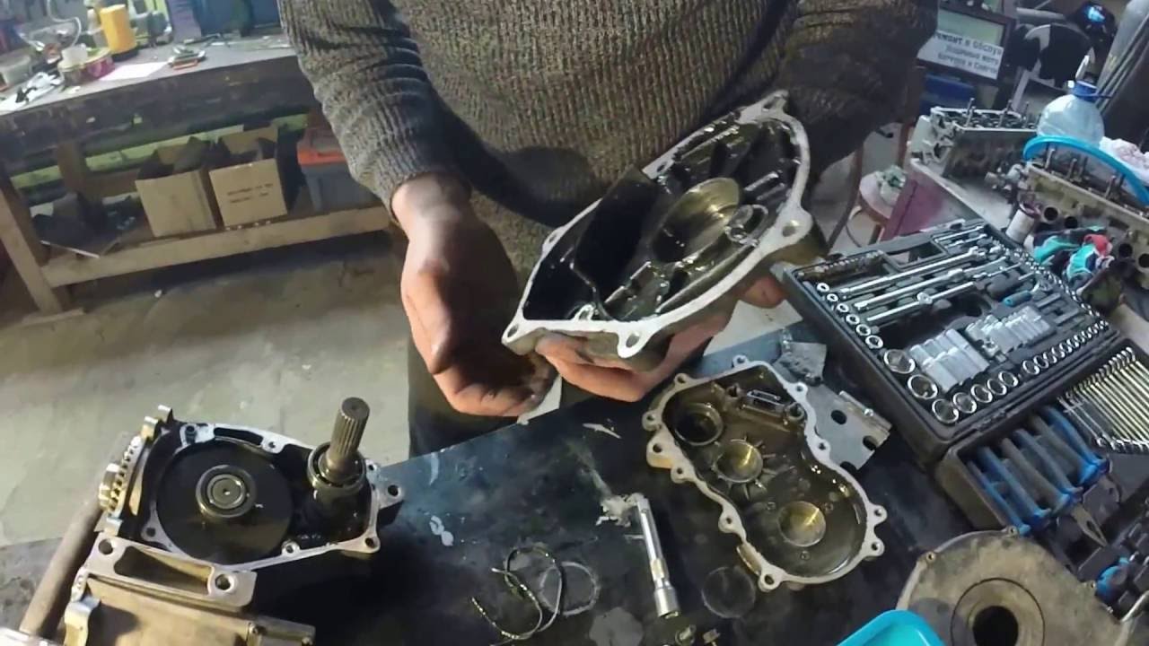 Разборка КПП от квадроцикла STELS 300