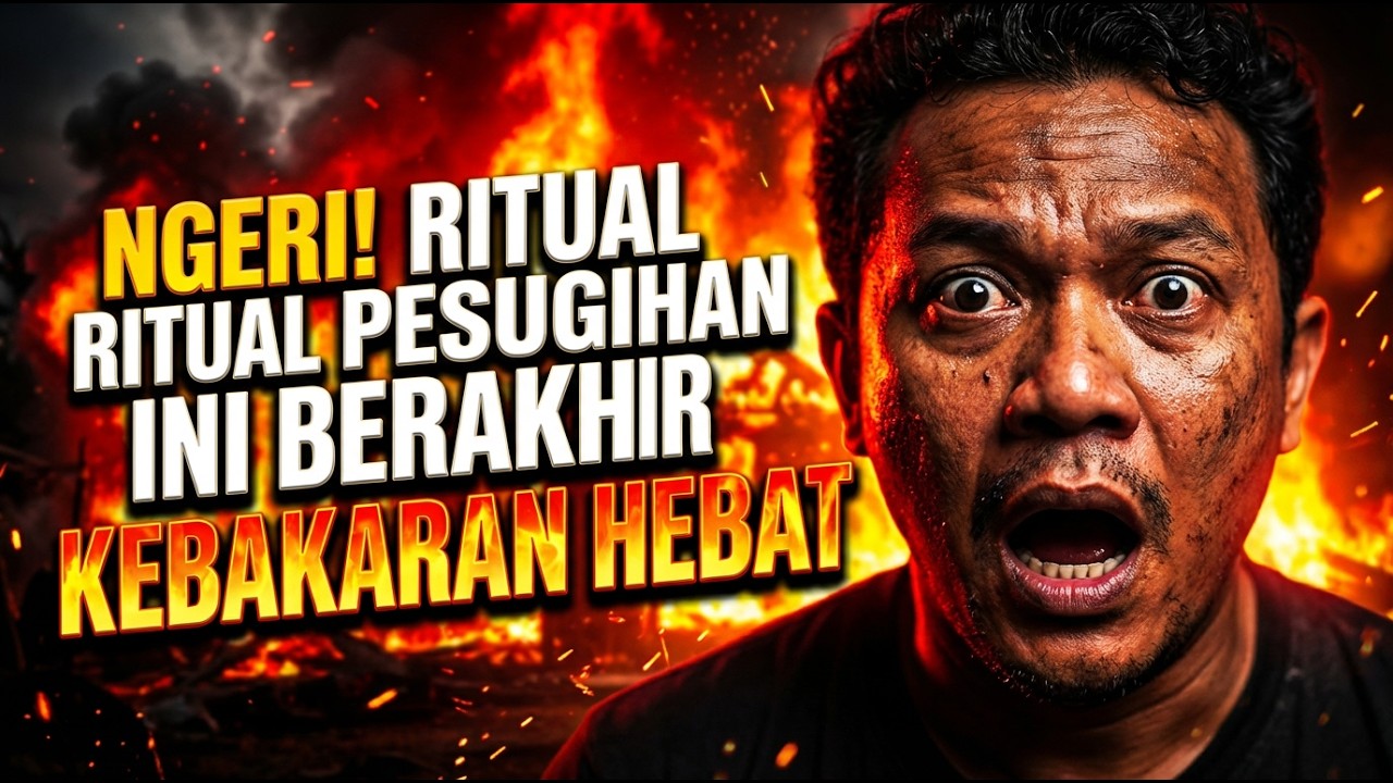 Ngeri! Ritual Pesugihan Ini Berakhir Kebakaran Hebat