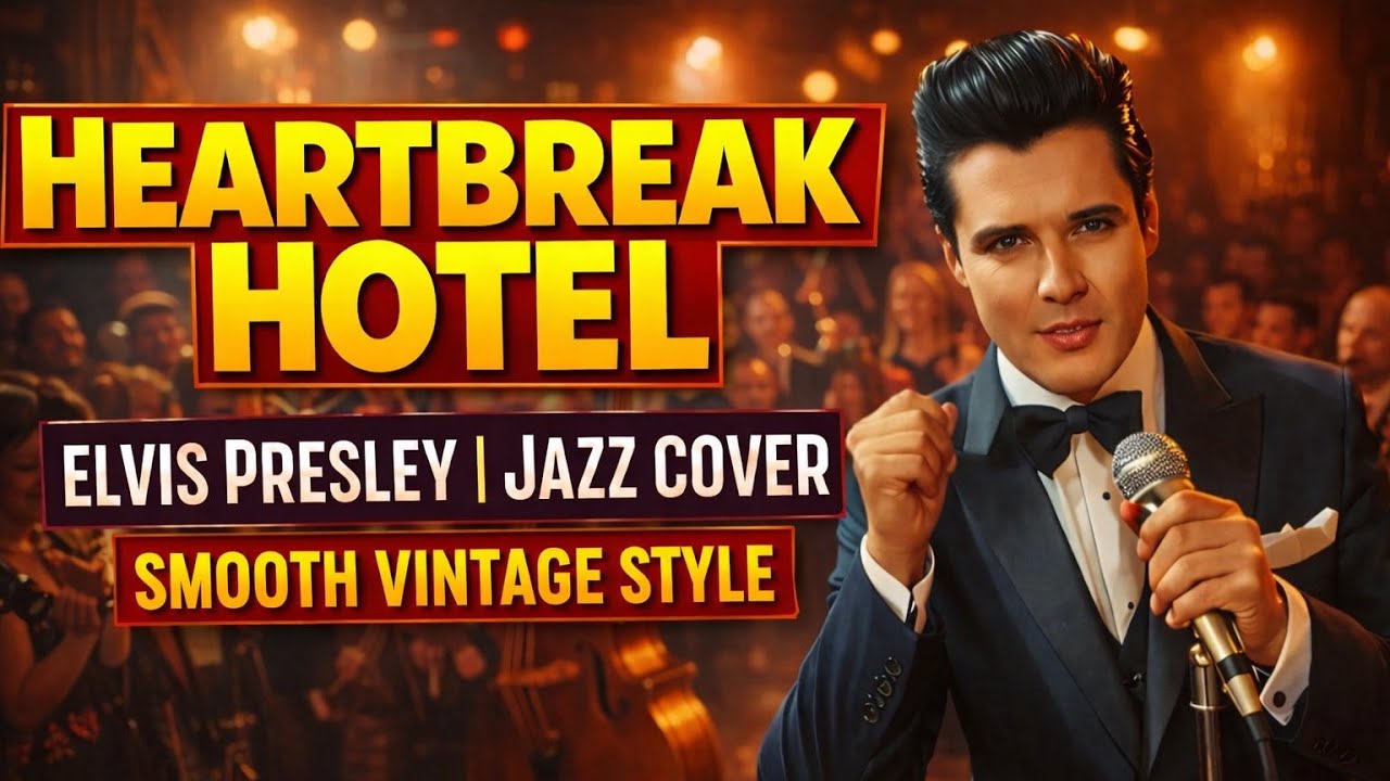 Heartbreak Hotel – Elvis Presley 🎷 | Jazz Cover | Smooth Vintage Style