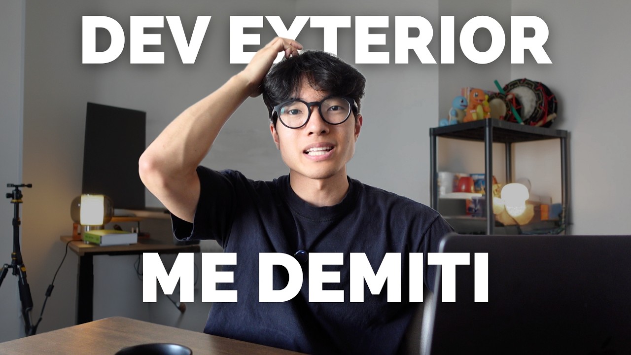 ME DEMITI do EXTERIOR depois de 6 MESES
