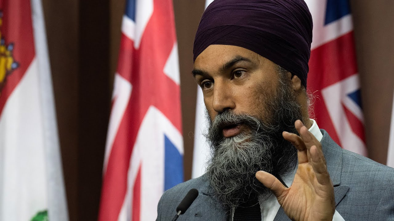 'I'm here to be the next PM': NDP Leader Jagmeet Singh on non-confidence motion