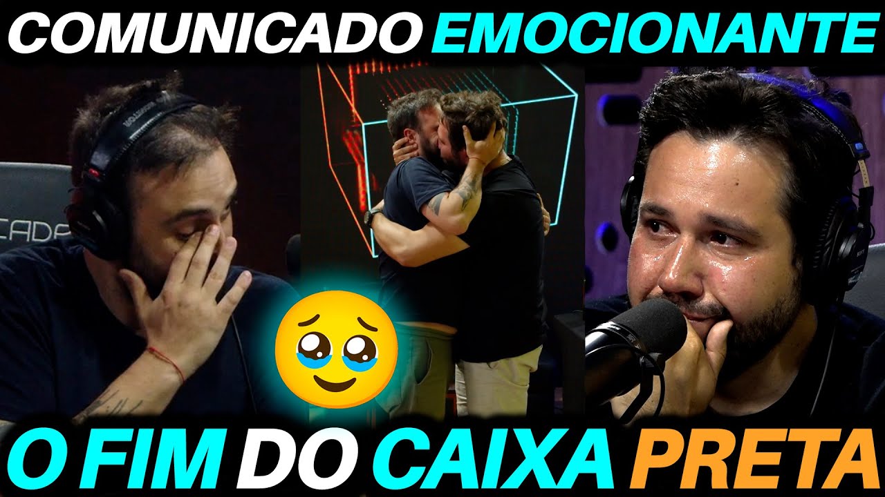 Comunicado EMOCIONANTE: o FIM do CAIXA PRETA 🥹😭