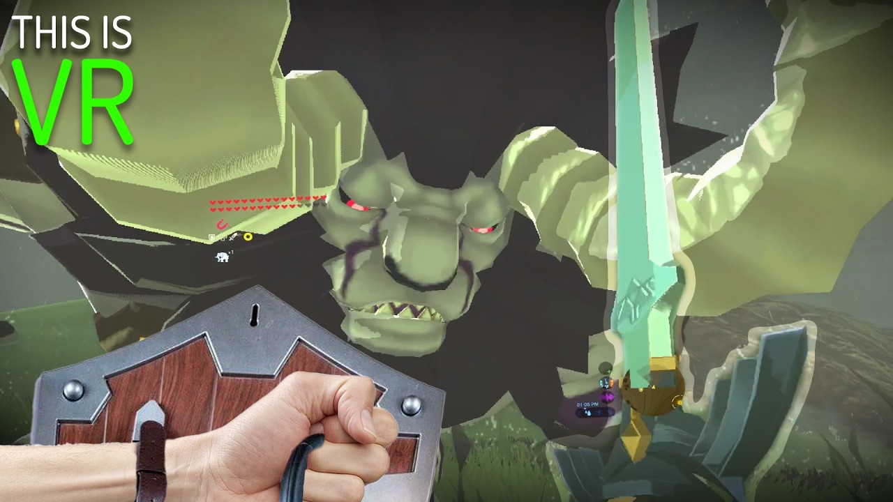 I Played Through BOTWS Master Mode In VR...