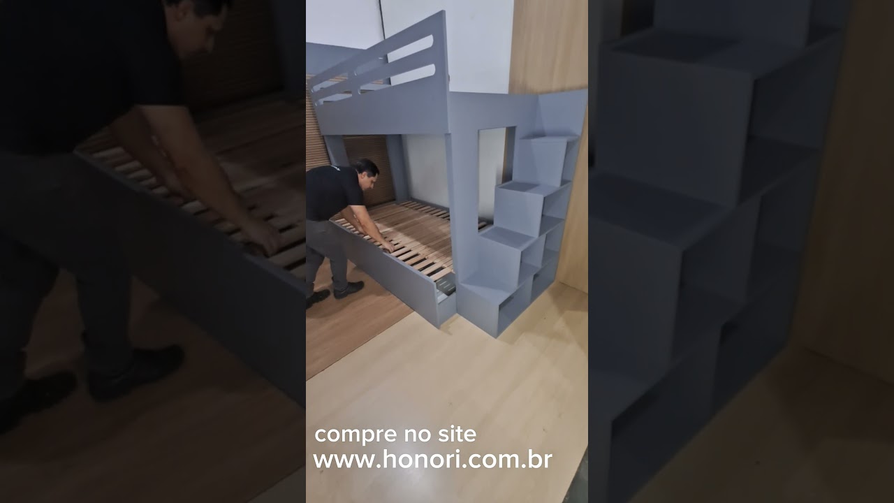 Beliche, Treliche ou Quadriliche? qual nome dessa cama 3 em 1? marcenaria honori