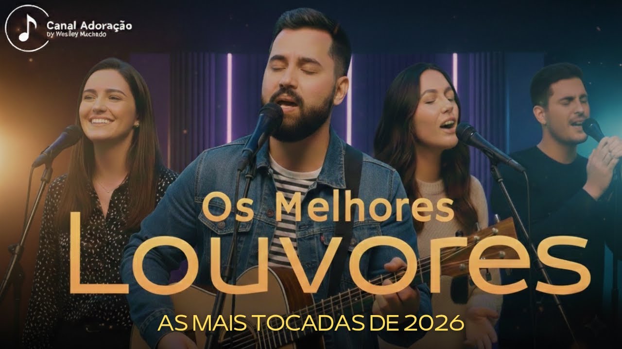 Lançamento 2026 - Os Melhores Louvores de Adoração | Hinos Evangélico Que Toca na Alma - Gospel 2026