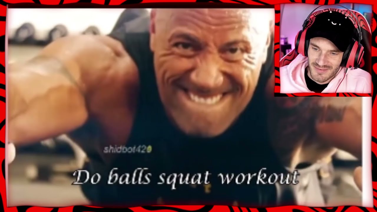 Pewdiepie reacts to *THE ROCK* Chinese social credit meme....