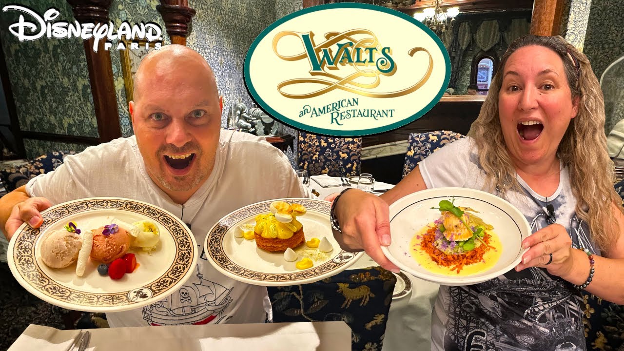 UN RESTAURANT EXCEPTIONNEL LE WALT'S RESTAURANT A DISNEYLAND PARIS