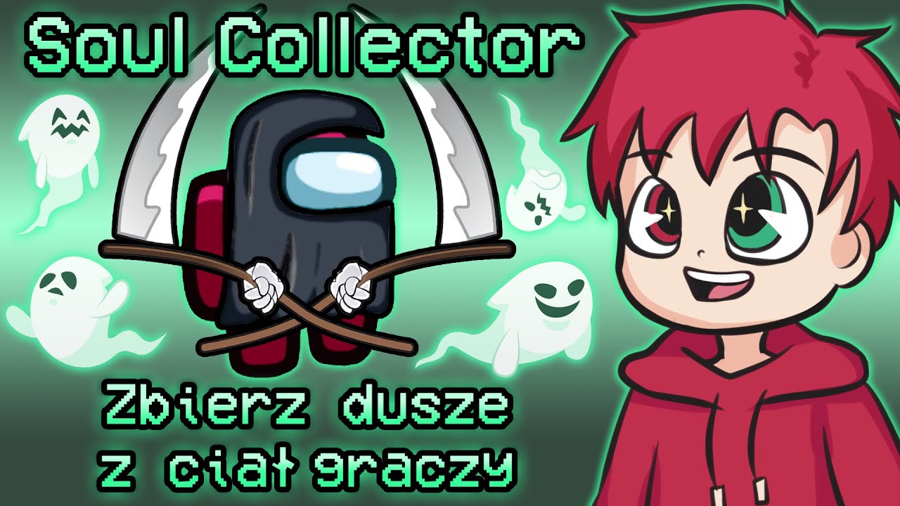 WYGRAŁEM jako SOUL COLLECTOR (zebrałem 4 dusze!) 👻 AMONG US (Nexe, Bladii, Caton, Ewron)