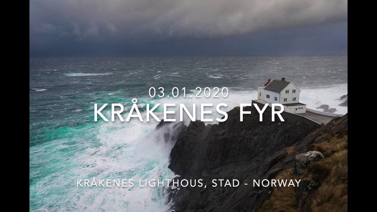 Hurricane Winds at Kråkenes Lighthouse | Norway’s Wildest Coast