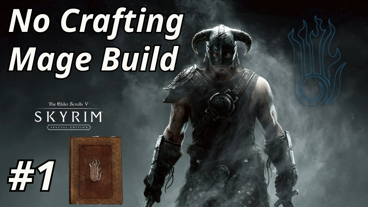 No Crafting Mage Build #1 | Skyrim Legendary | Anniversary Edition