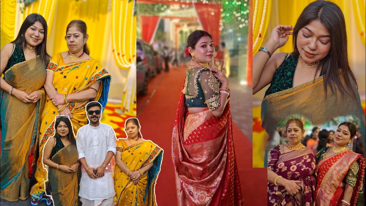 Bengali biye bari vlog❤️|মামার বিয়েতে করলাম অনেক মজা ❤️|বিয়ে বাড়ির খাওয়া দাওয়া সাথে মজা#bengalivlog 