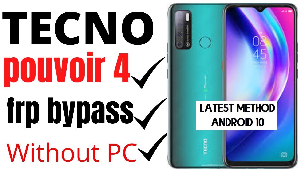 Tecno Pouvoir 4 frp bypass  how to bypass tecno LC7 google account Bypass📲Without PC 2021✔️