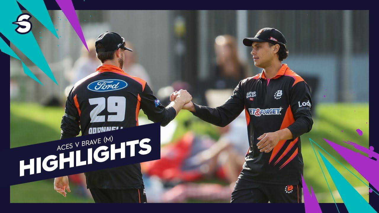 An emphatic win! | Aces v Brave - Super Smash 2025/26 Highlights