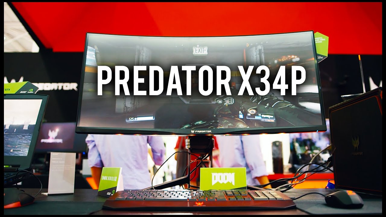 NEW Acer Predator X34p & Z301c Monitors!