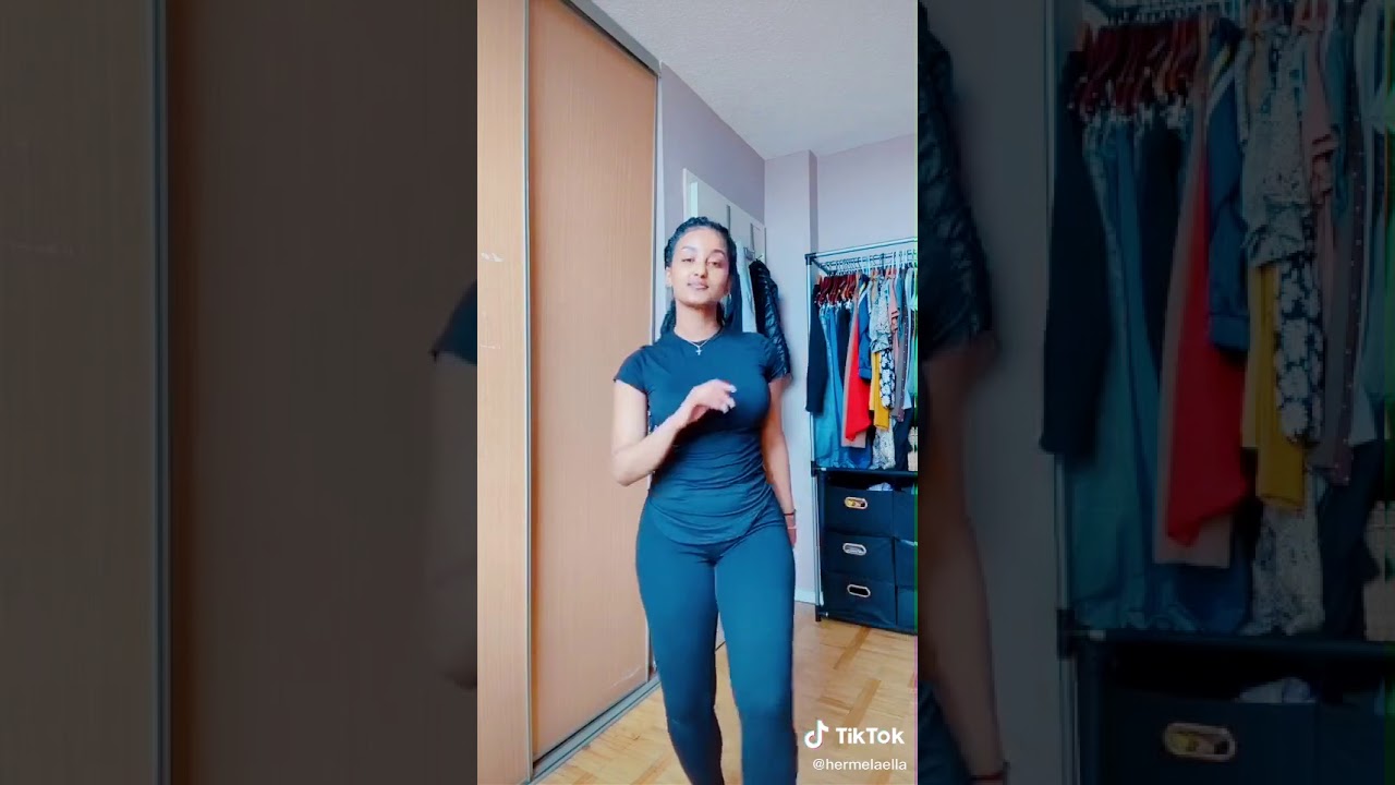 Amazing Ethiopian girl Tik Tok Dance