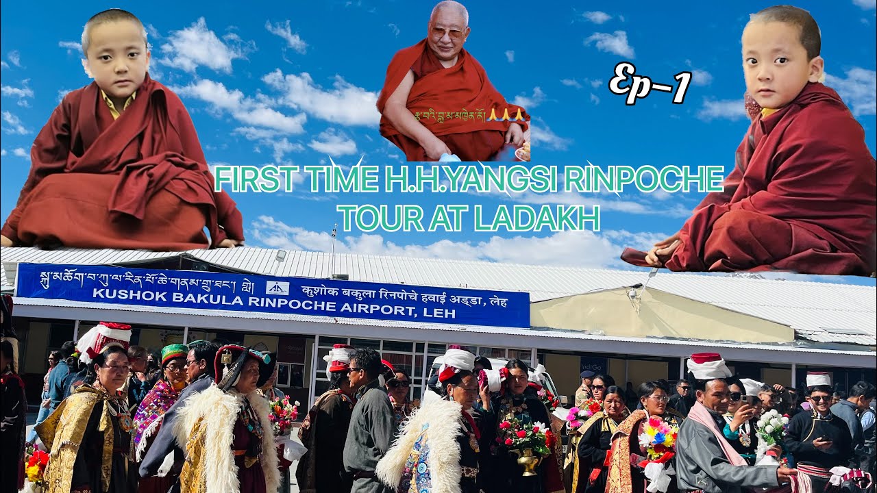 First time visit our Yangsi Rinpoche at Ladakh #ladakh #dorjedrakmonastery