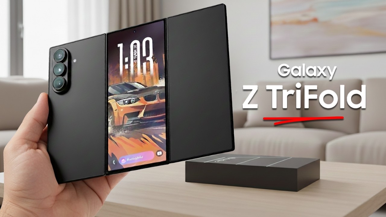 Rozpakowywanie Samsunga Galaxy Z TriFold!