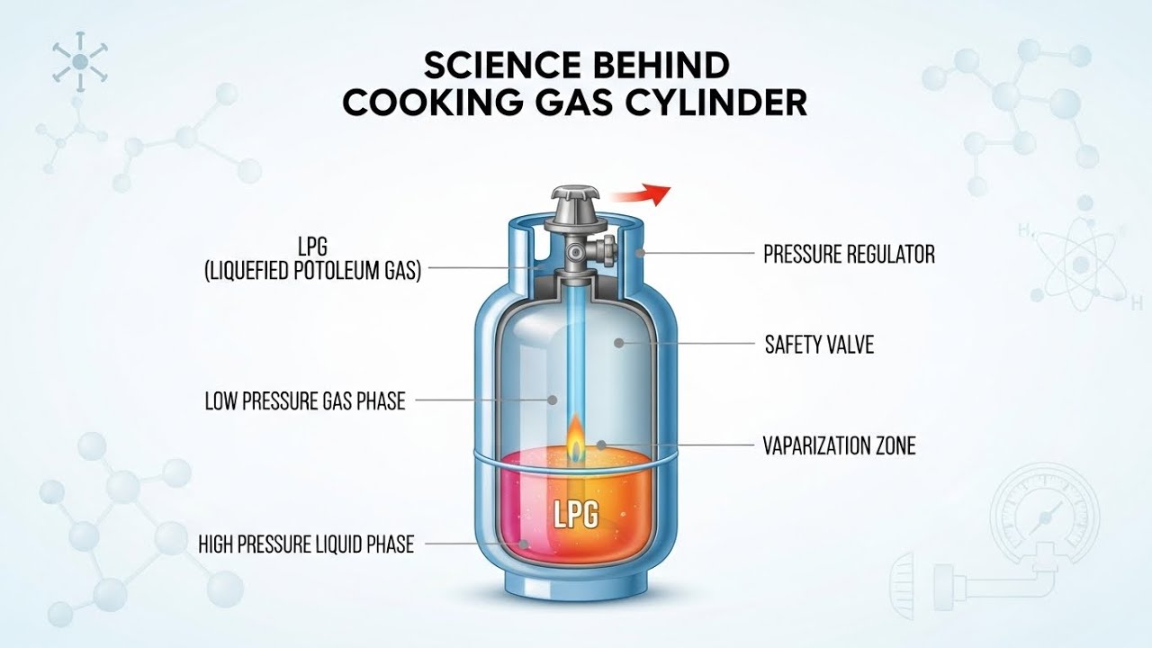 Scientific Facts: Science Behind Cooking Gas Cylinder