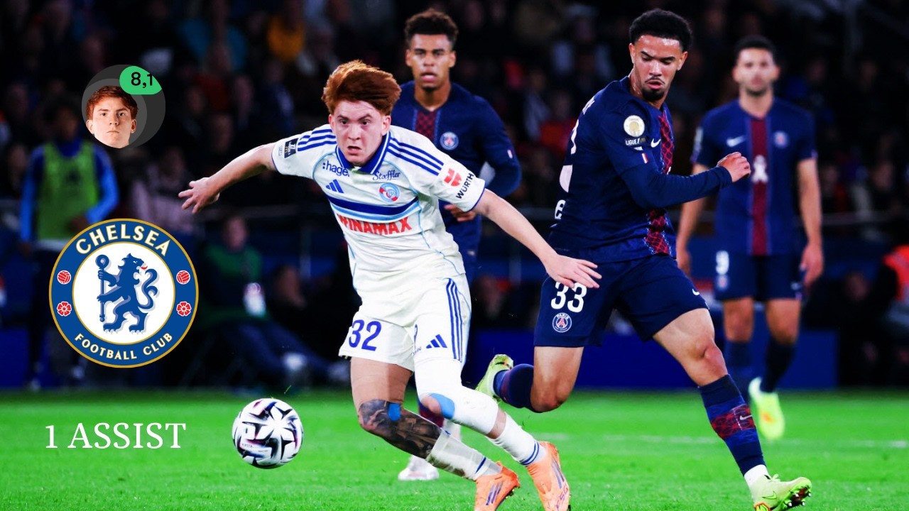 Valent&iacute;n Barco Break The Press VS PSG 25/26 - Welcome To Chelsea ??