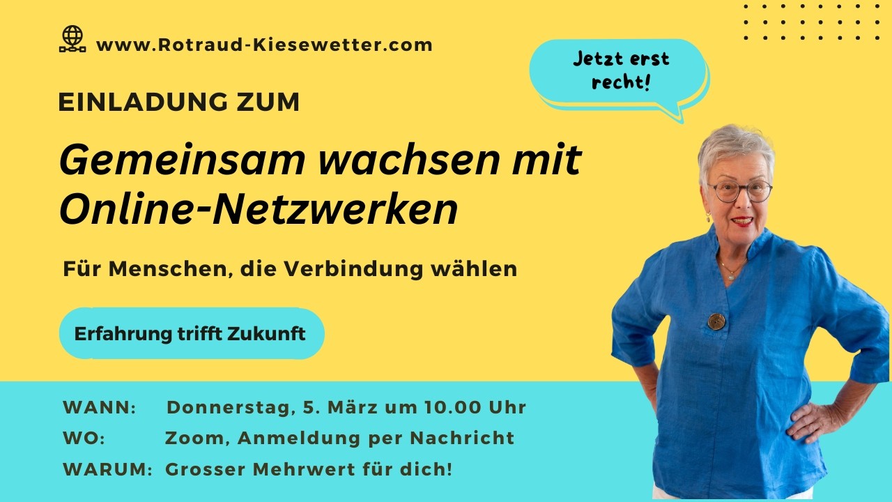 Die Kraft von Netzwerken – wenn Gleichgesinnte zusammenkommen