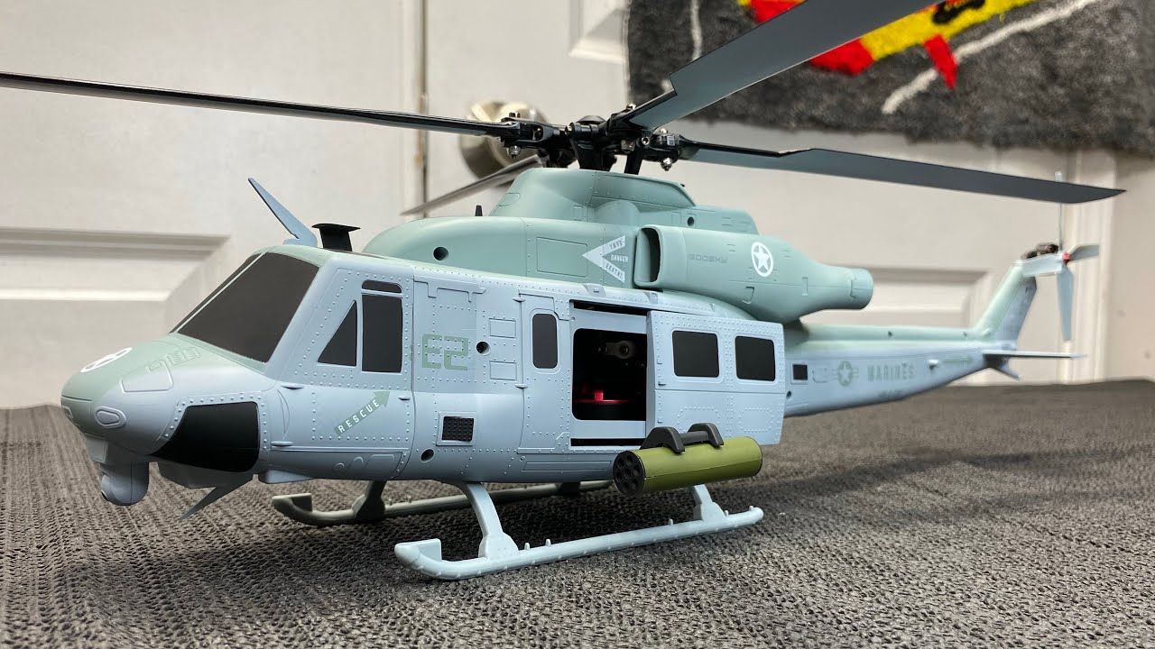 Совершенно НОВЫЙ Goosky E2 UH-1Y Venom: распаковка и обзор!