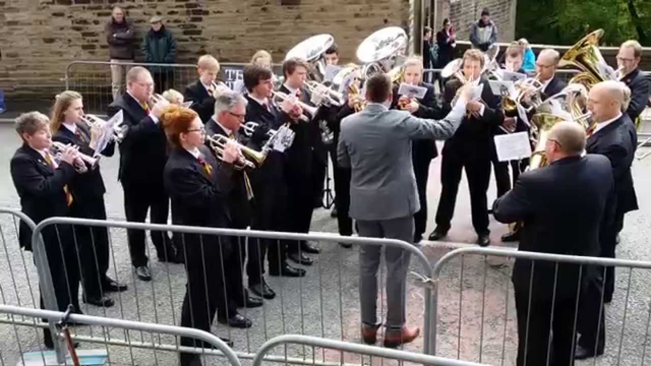 Whit Friday Brass Band Contest (Part 1) Denshaw, Saddleworth, England.