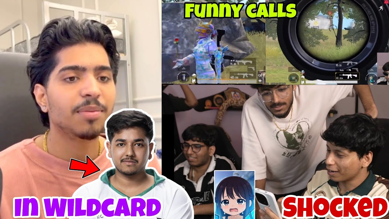 Sensei React Last Match POV Funny Calls 📞 Kiwi Shocked 😲 1v2 POV Emote