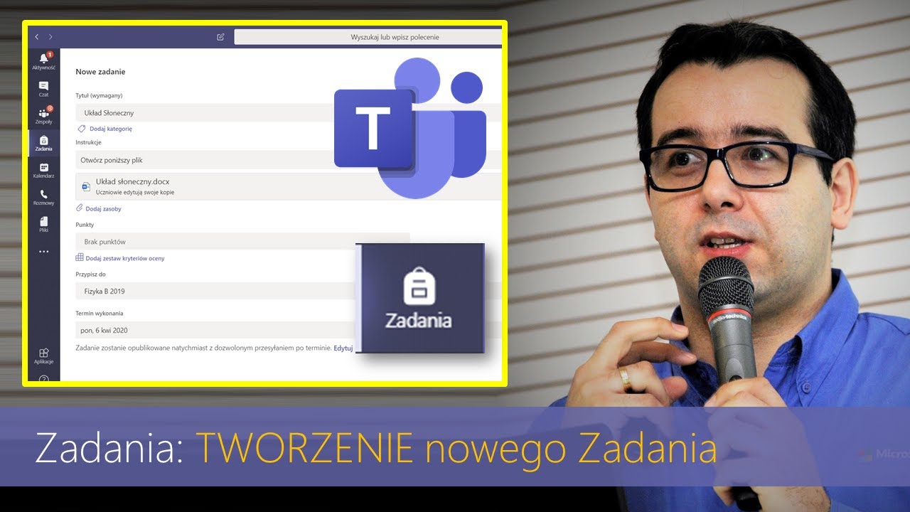 Jak STWORZYĆ ZADANIE dla Uczniów, jak Uczeń je wypełnia i zwraca? [Teams: Zadania]