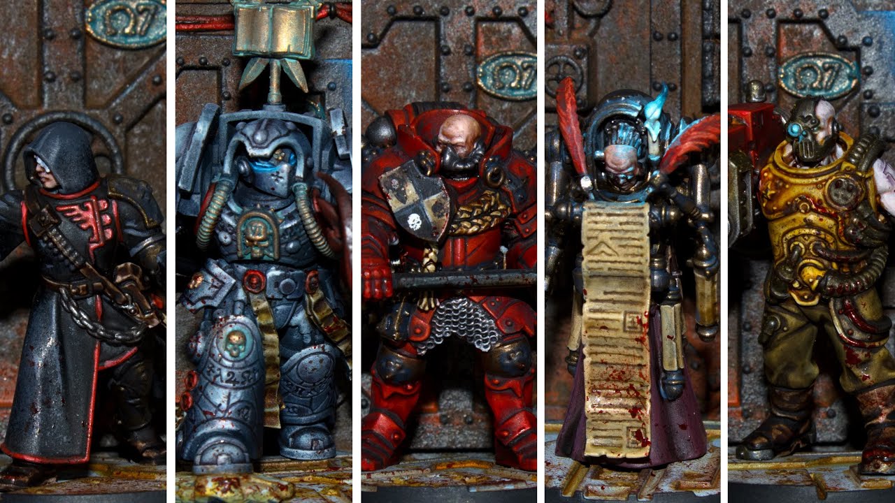 PAINTING A GRIMDARK KILL TEAM FOR WARHAMMER 40K I JOHN BLANCHE MASTERCLASS I THE ARMY PAINTER