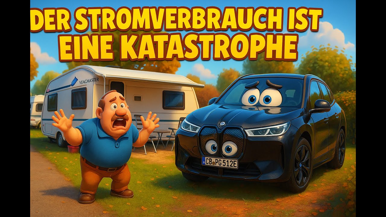 KANN ICH NICHT EMPFEHLEN! Caravan und E-Auto - auch die Rückfahrt war nix!!!