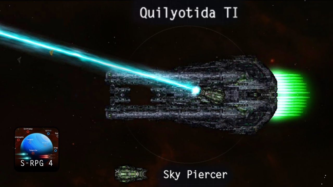 Space Rpg 4 Mobile Gameplay Capturing Quil Titan 