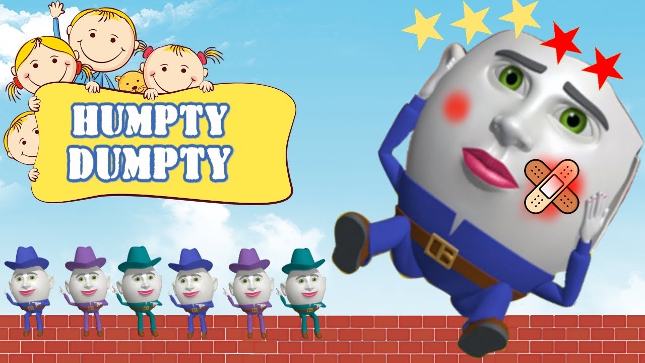 What's the SECRET Behind Humpty Dumpty's Famous Fall? |  Humpty Dumpty Sat On A Wall | Bunny tv