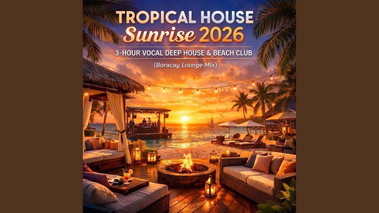 Tropical House Sunrise 2026 3-Hour Vocal Deep House & Beach Club (Boracay Lounge Sound Music)